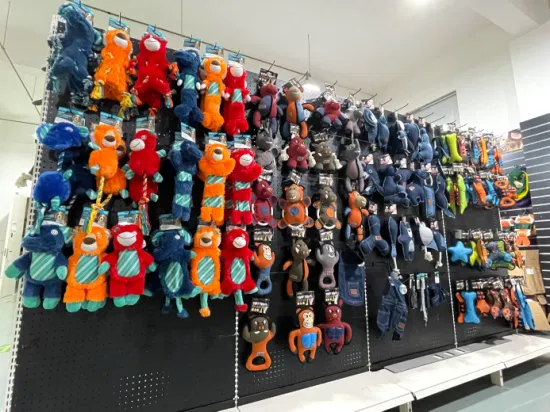 Assortiment de peluches en peluche de haute qualité, grand ensemble de jouets flottants pour chiens de compagnie, vente en gros