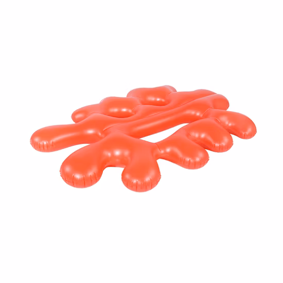 Flotteur de piscine de bière-pong de natation personnalisé en PVC OEM, prix compétitif, vente en gros